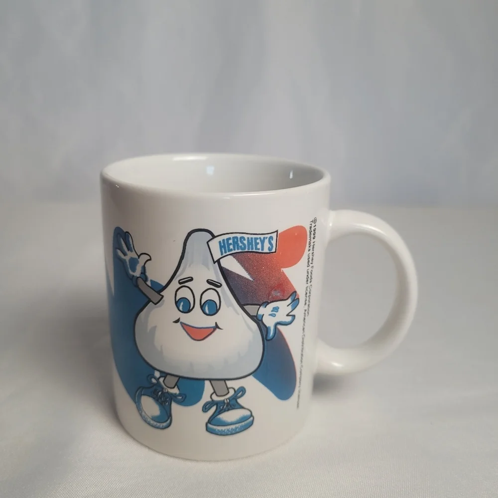 Hershey's Kiss Rainbow Coffee Mug Vintage 1999